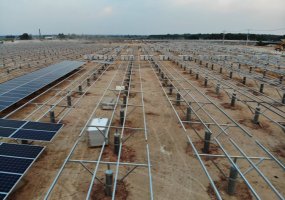 Thi công dự án Pin năng lượng mặt trời tại Tây Ninh